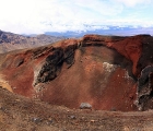Tongariro-Crossing. Red Crater - Panorama