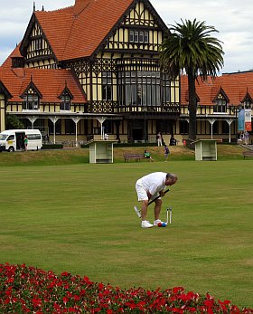 Cricket in Rotorua