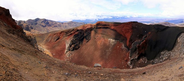 Der 'Red Crater' des Tongariro