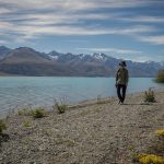 Film-Schauplatz Am Ufer Lake Pukaki