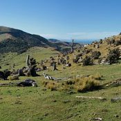 Summit Walkway auf der Banks Peninsula