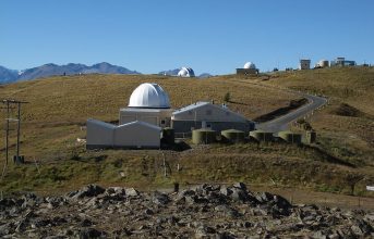 Auf dem Mt. John ist das neuseeländische Observatorium untergebracht. Mt. John Observatorium