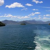 Einfahrt in die Marlborough Sounds