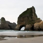 Wharariki Beach