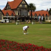 So spielt man Cricket in Rotorua